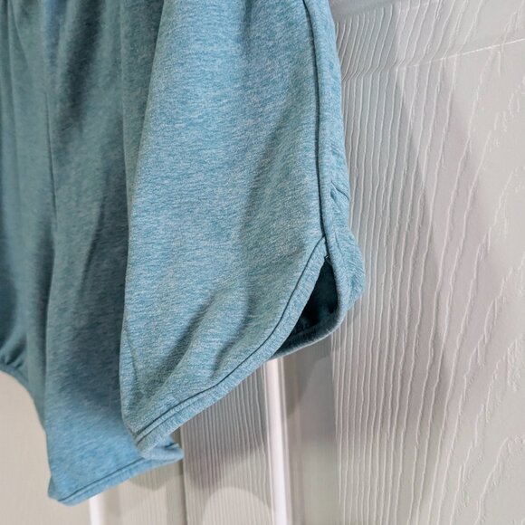 Danskin Women's Reverie Shorts Blue Ocean Heather, Size Small, Side Pockets - Picture 6 of 10